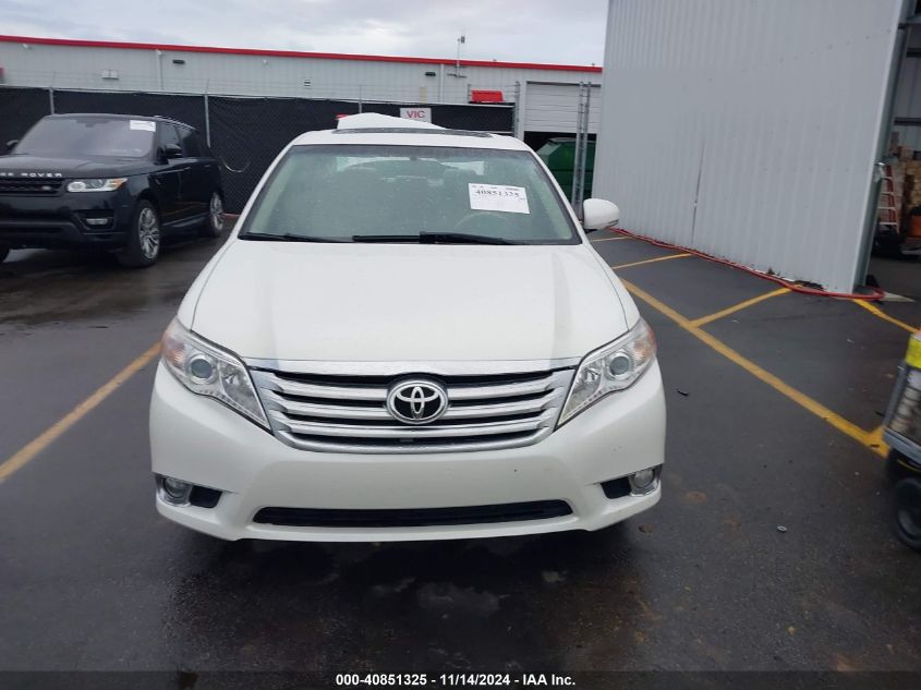 2011 Toyota Avalon VIN: 4T1BK3DBXBU401210 Lot: 40851325