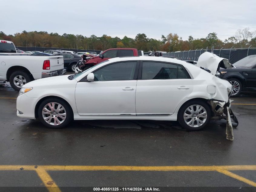 2011 Toyota Avalon VIN: 4T1BK3DBXBU401210 Lot: 40851325