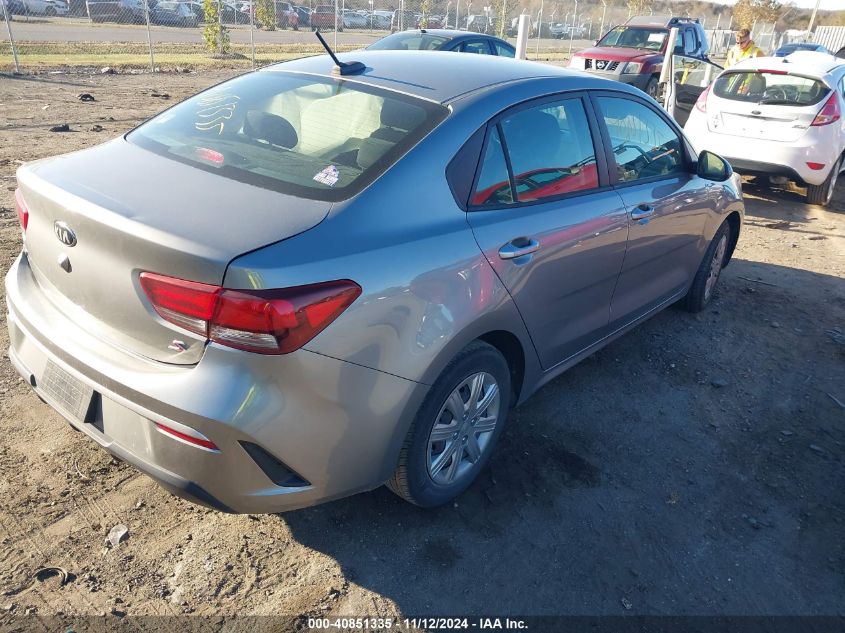 2021 Kia Rio S VIN: 3KPA24AD4ME373000 Lot: 40851335