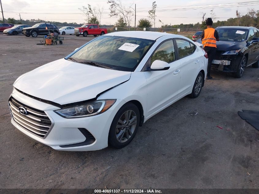 VIN 5NPD84LF2JH227664 2018 Hyundai Elantra, Sel no.2