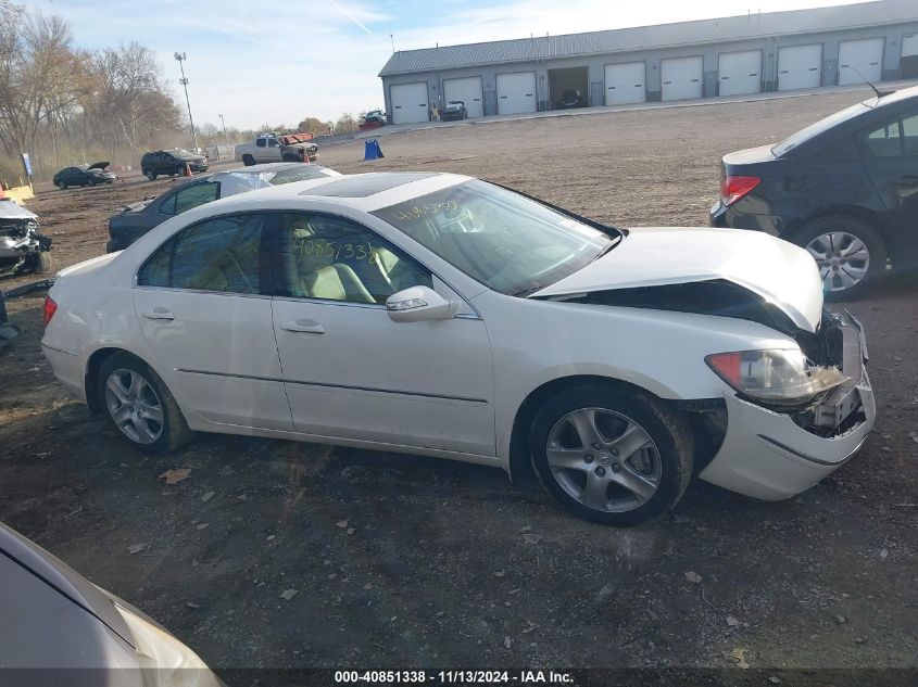 2005 Acura Rl 3.5 VIN: JH4KB16595C003253 Lot: 40851338