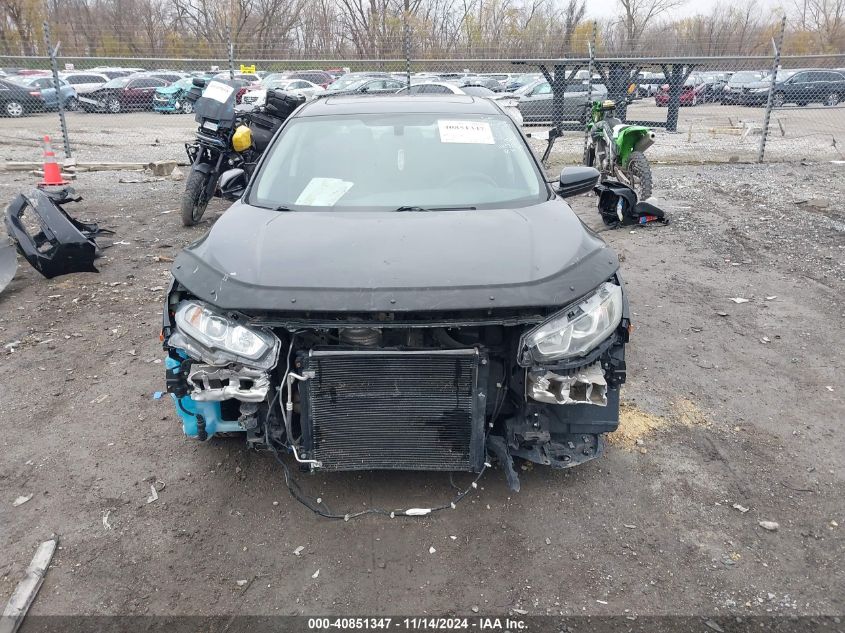 VIN 19XFC2F74GE011697 2016 Honda Civic, EX no.11