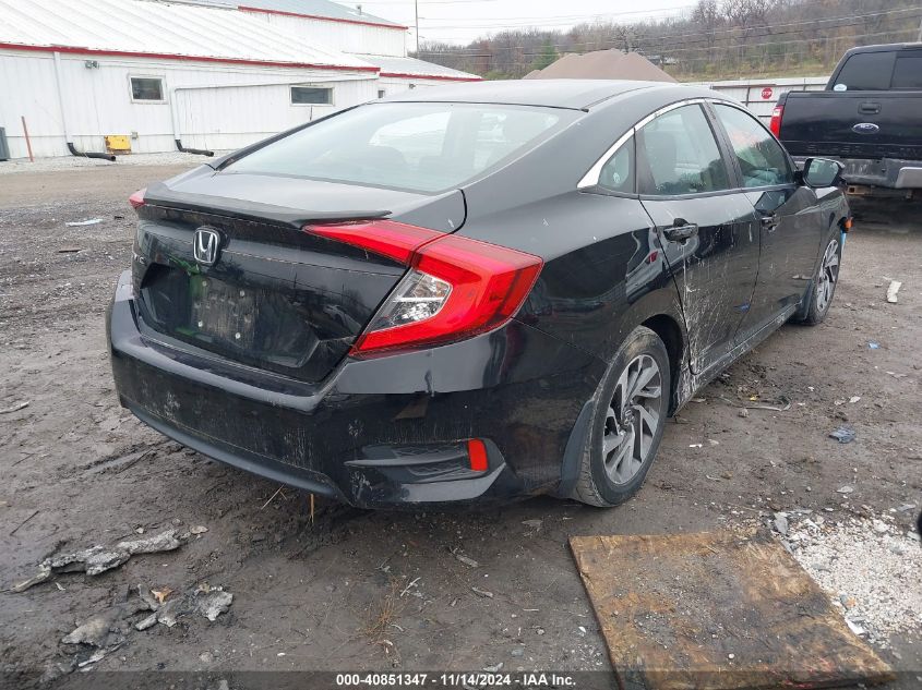 VIN 19XFC2F74GE011697 2016 Honda Civic, EX no.4