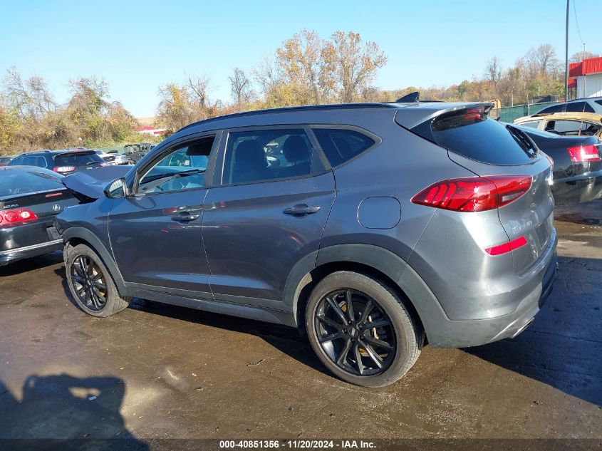 2019 Hyundai Tucson Night VIN: KM8J3CALXKU964246 Lot: 40851356