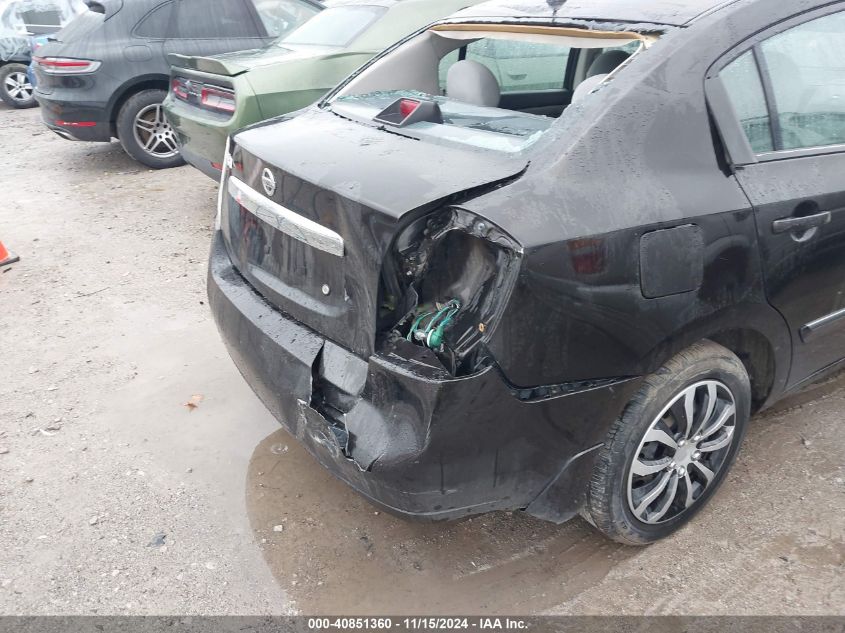 2010 Nissan Sentra 2.0S VIN: 3N1AB6AP4AL627482 Lot: 40851360