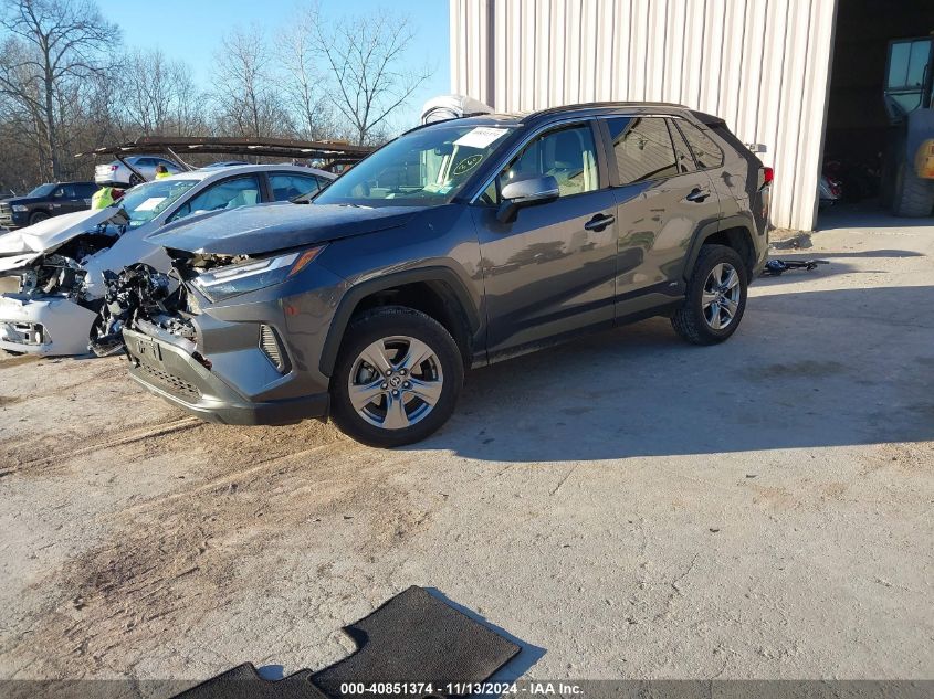 2023 Toyota Rav4 Hybrid Xle VIN: JTMRWRFV5PD177014 Lot: 40851374