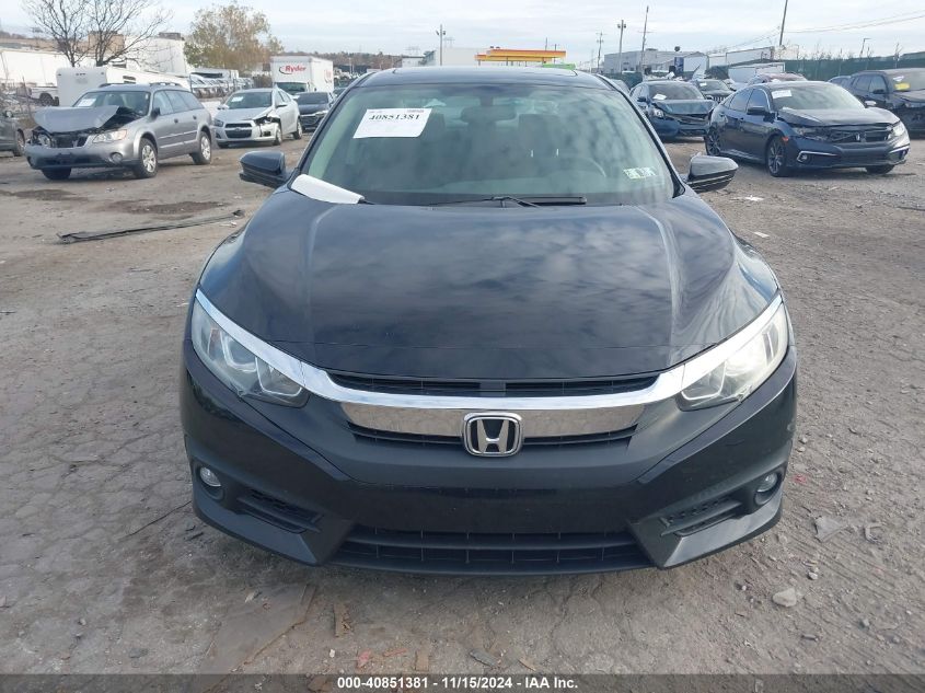 2017 Honda Civic Ex-T VIN: 19XFC1F30HE210349 Lot: 40851381