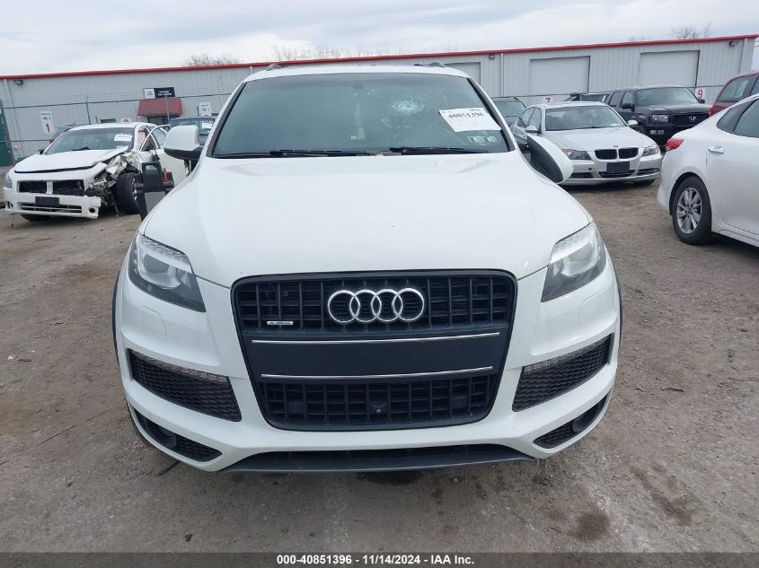 2015 Audi Q7 3.0T S Line Prestige VIN: WA1DGAFE8FD024483 Lot: 40851396