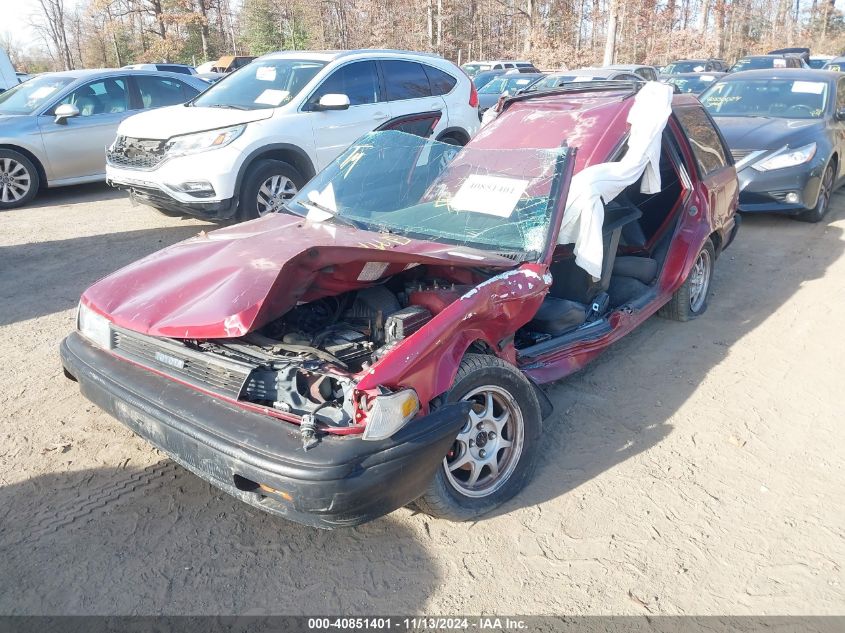 1990 Toyota Corolla Dlx VIN: JT2AE94K8L3404018 Lot: 40851401