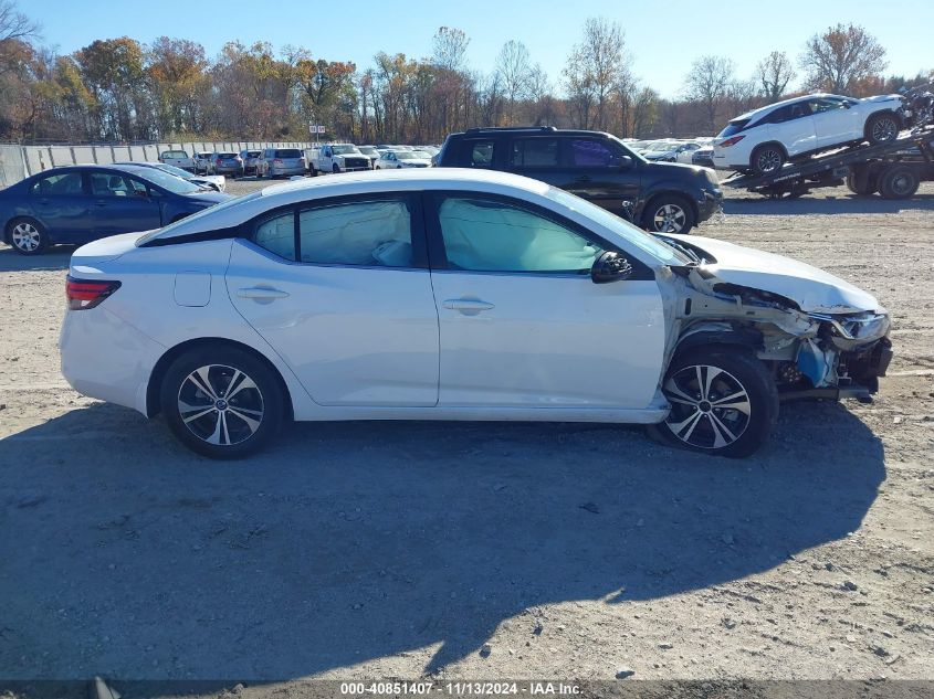 2021 Nissan Sentra Sv Xtronic Cvt VIN: 3N1AB8CV6MY292420 Lot: 40851407