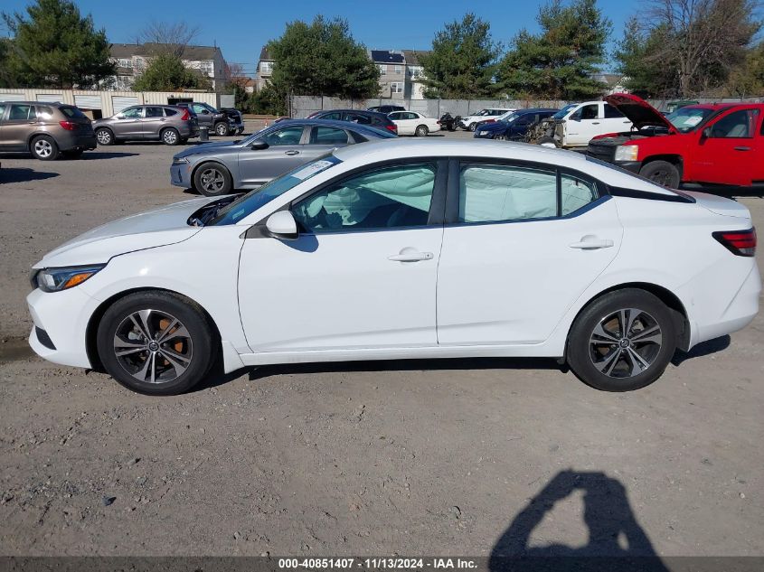 2021 NISSAN SENTRA SV XTRONIC CVT - 3N1AB8CV6MY292420