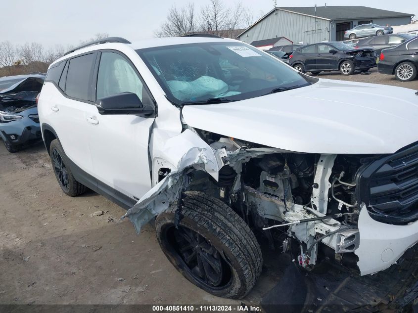 2021 GMC Terrain Fwd Slt VIN: 3GKALPEV6ML338704 Lot: 40851410