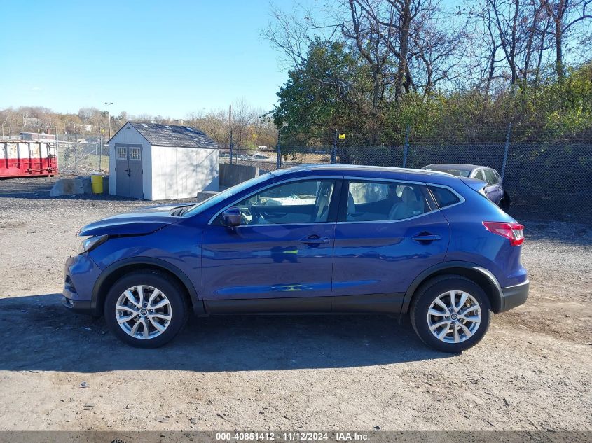 2022 Nissan Rogue Sport Sv Awd Xtronic Cvt VIN: JN1BJ1BW6NW481649 Lot: 40851412