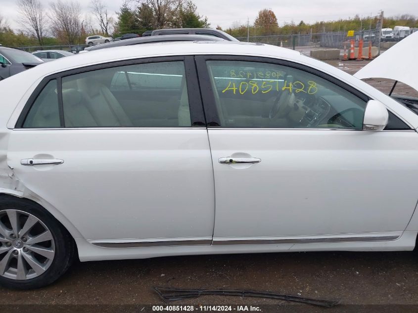 2011 Toyota Avalon Limited VIN: 4T1BK3DBXBU436992 Lot: 40851428