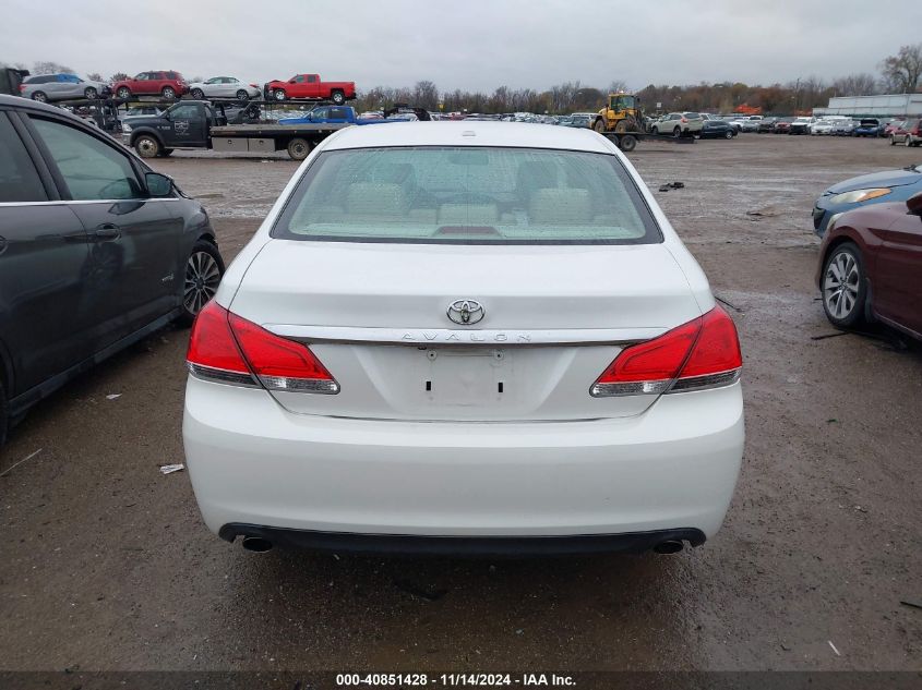 2011 Toyota Avalon Limited VIN: 4T1BK3DBXBU436992 Lot: 40851428