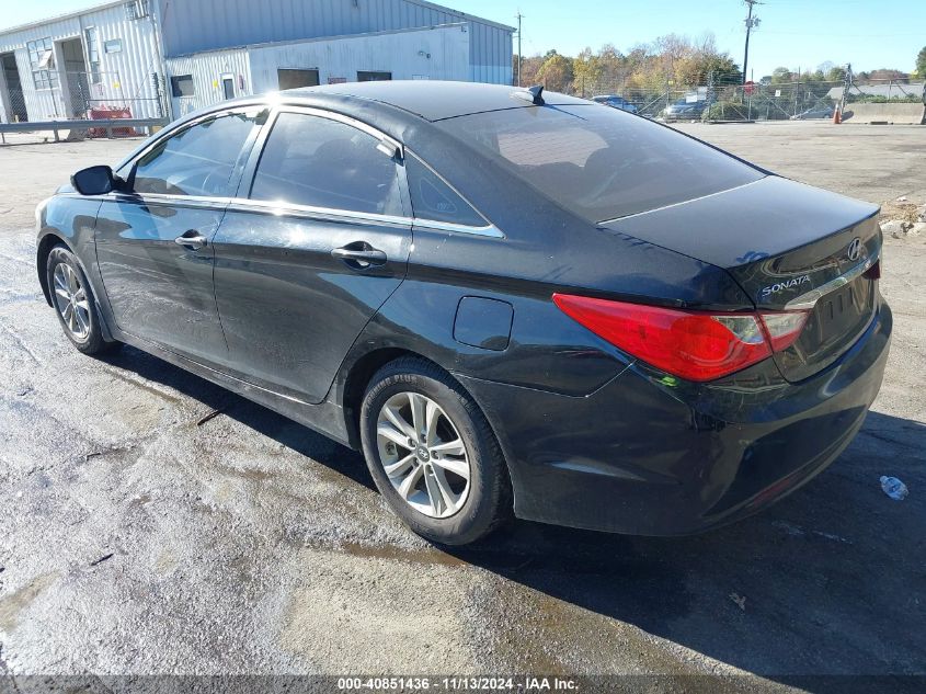 2013 Hyundai Sonata Gls VIN: 5NPEB4AC3DH735029 Lot: 40851436