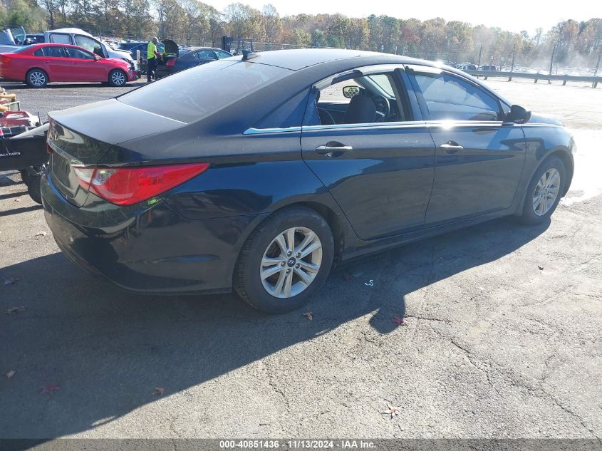 2013 Hyundai Sonata Gls VIN: 5NPEB4AC3DH735029 Lot: 40851436