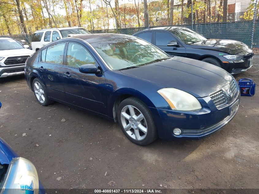 2004 Nissan Maxima 3.5 Se VIN: 1N4BA41E24C922660 Lot: 40851437