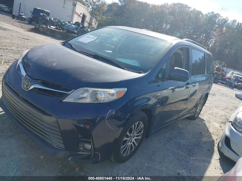 2018 Toyota Sienna Xle/Xle Premium/Limited/Limited Premium VIN: 5TDYZ3DC1JS903819 Lot: 40851448