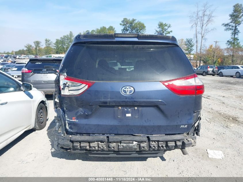 2018 Toyota Sienna Xle/Xle Premium/Limited/Limited Premium VIN: 5TDYZ3DC1JS903819 Lot: 40851448