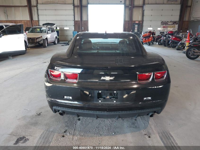 2013 Chevrolet Camaro 1Ls VIN: 2G1FE1E33D9209824 Lot: 40851470