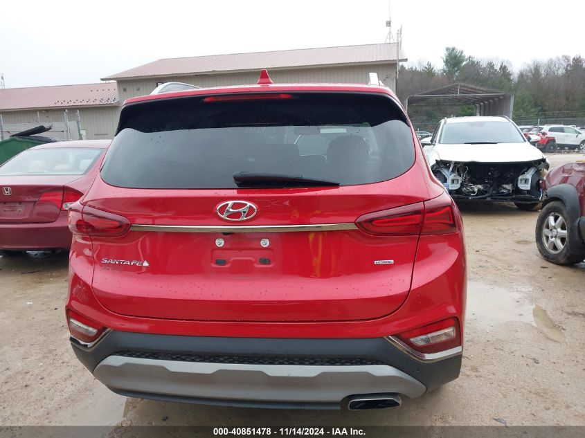 2020 Hyundai Santa Fe Limited VIN: 5NMS5CAD9LH301836 Lot: 40851478