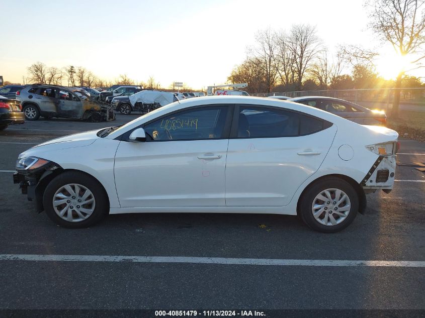 2018 Hyundai Elantra Se VIN: 5NPD74LF6JH277695 Lot: 40851479