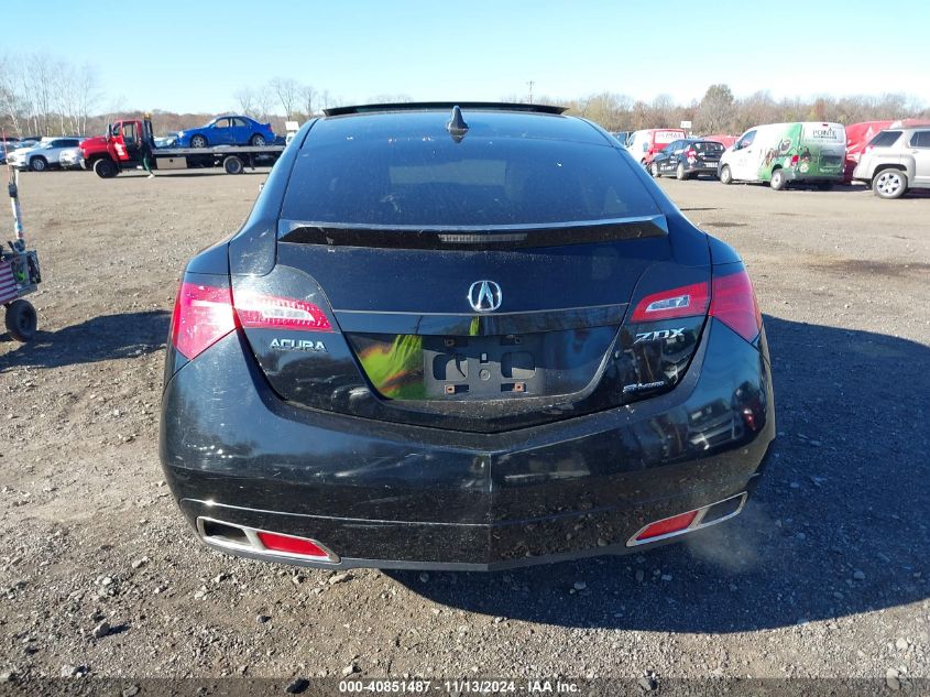 2010 Acura Zdx VIN: 2HNYB1H40AH502167 Lot: 40851487