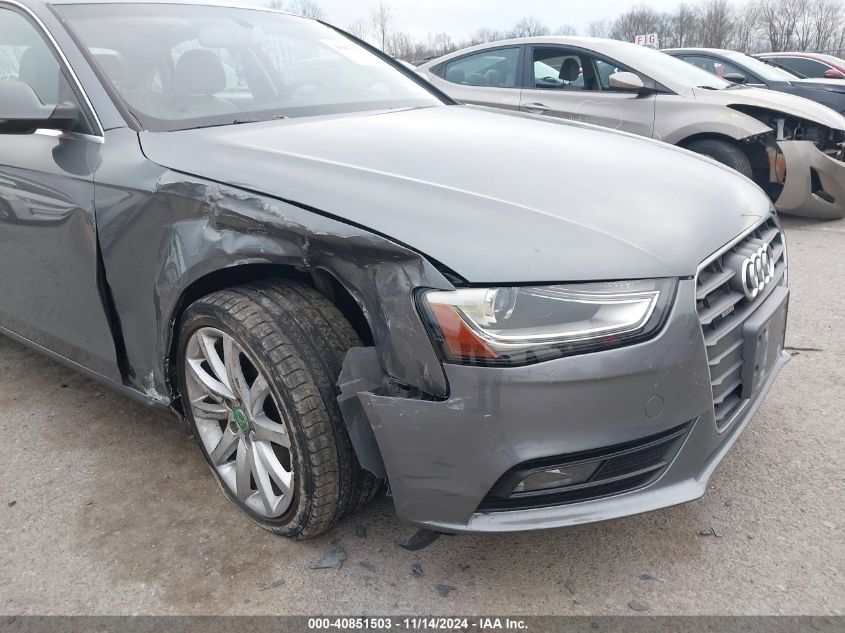 2013 AUDI A4 2.0T PREMIUM - WAUFFAFL9DN050529