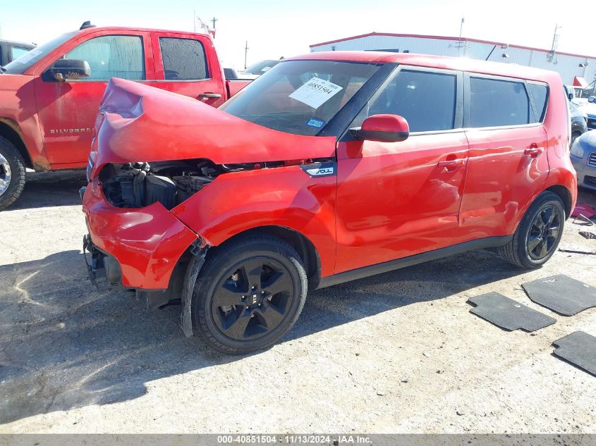 VIN KNDJN2A23K7000621 2019 KIA Soul no.2