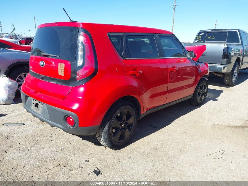 VIN KNDJN2A23K7000621 2019 KIA Soul no.4