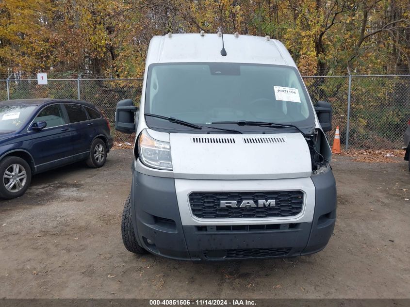 2022 Ram Promaster 3500 Cargo Van High Roof 159 Wb Ext VIN: 3C6MRVJG3NE104553 Lot: 40851506