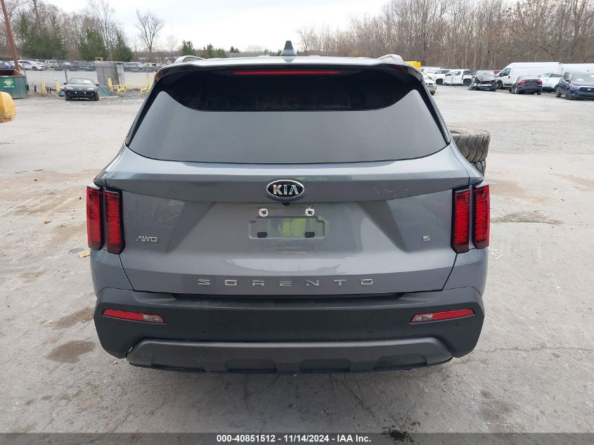 2021 KIA SORENTO S - 5XYRLDLC0MG022592