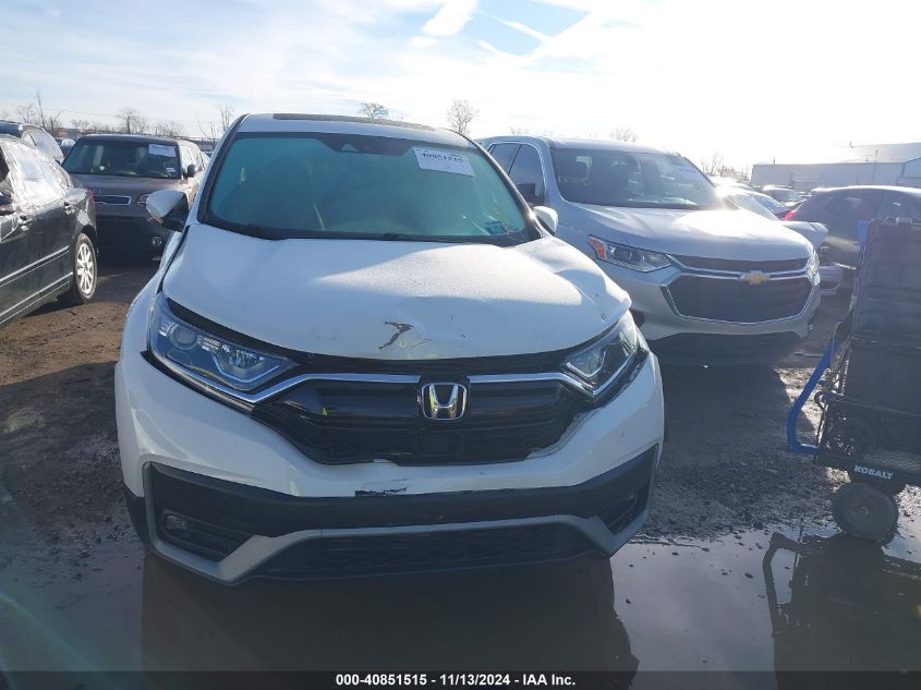 2021 Honda Cr-V Awd Ex-L VIN: 2HKRW2H8XMH647235 Lot: 40851515