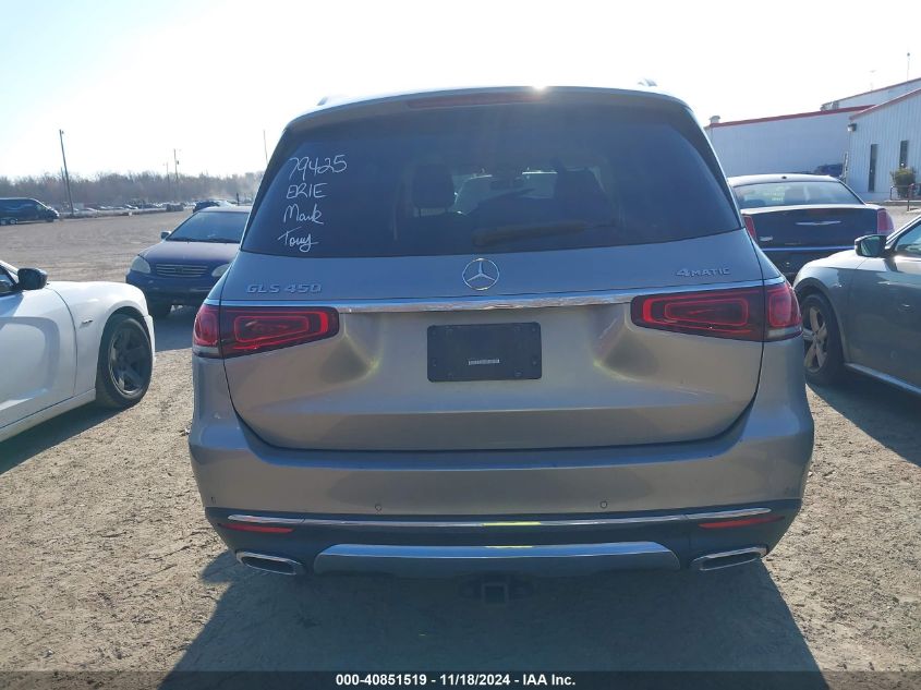 2020 Mercedes-Benz Gls 450 4Matic VIN: 4JGFF5KEXLA106545 Lot: 40851519