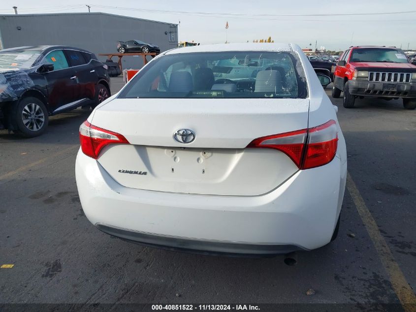 2014 Toyota Corolla Le VIN: 2T1BURHE6EC070889 Lot: 40851522