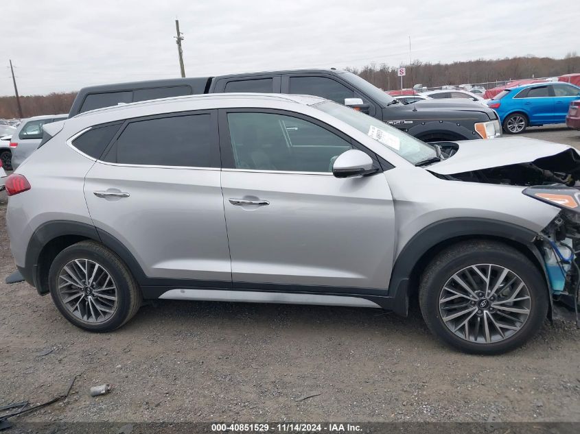 2020 Hyundai Tucson Limited VIN: KM8J3CAL0LU125823 Lot: 40851529