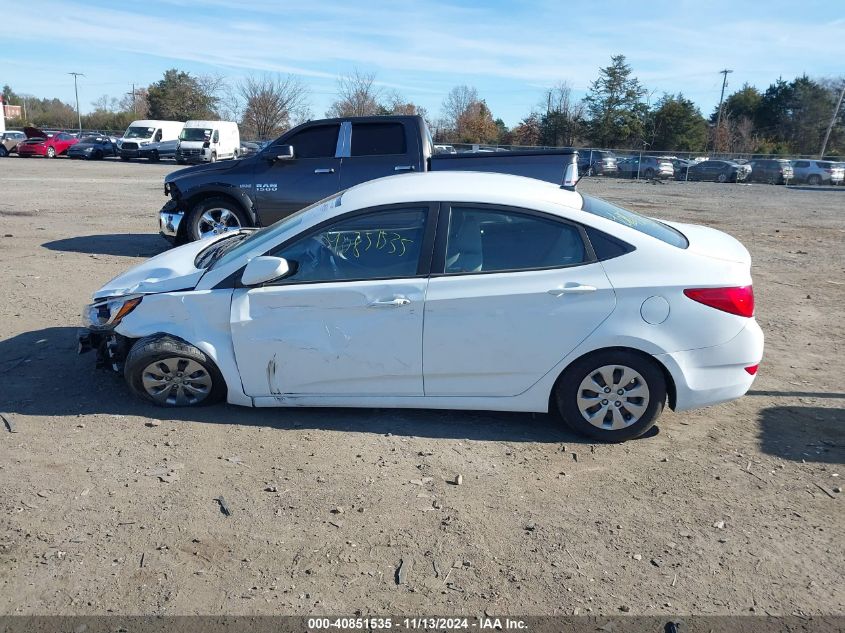 2017 Hyundai Accent Se VIN: KMHCT4AEXHU338771 Lot: 40851535