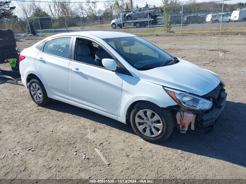 VIN KMHCT4AEXHU338771 2017 Hyundai Accent, SE no.1