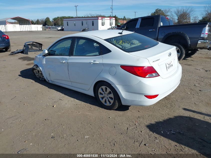 VIN KMHCT4AEXHU338771 2017 Hyundai Accent, SE no.3