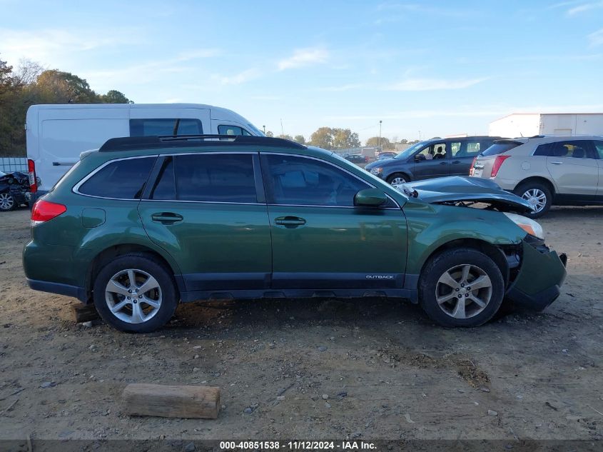 2014 Subaru Outback 3.6R Limited VIN: 4S4BRDLC9E2213774 Lot: 40851538