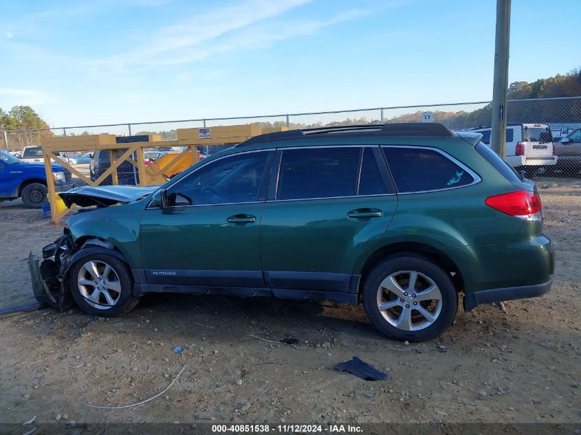 2014 Subaru Outback 3.6R Limited VIN: 4S4BRDLC9E2213774 Lot: 40851538