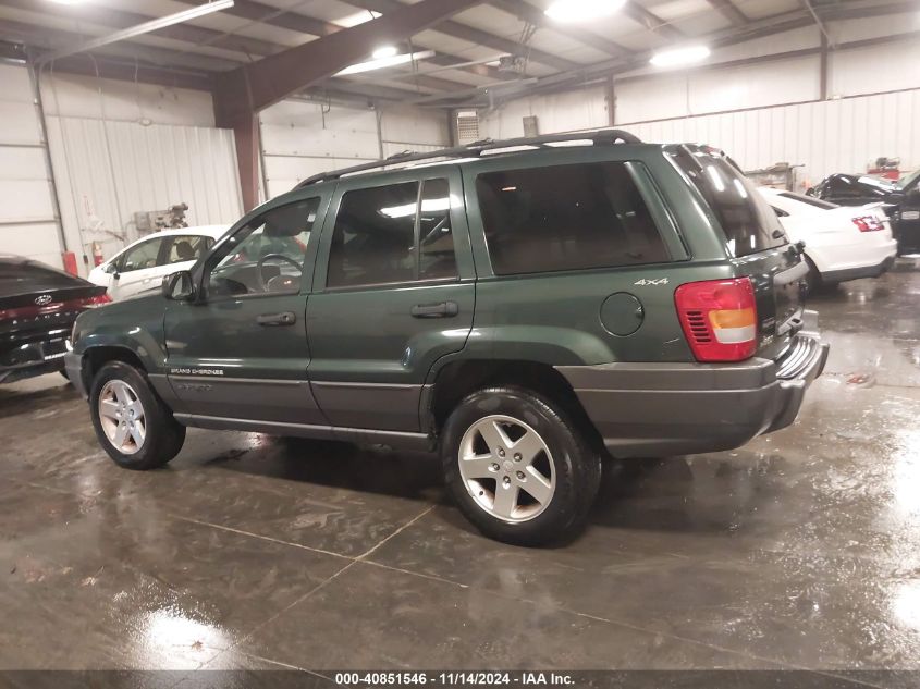 2001 Jeep Grand Cherokee Laredo VIN: 1J4GW48S91C619751 Lot: 40851546