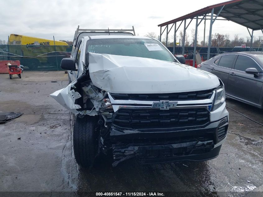 2022 Chevrolet Colorado 2Wd Long Box Wt VIN: 1GCHSBEA0N1283544 Lot: 40851547