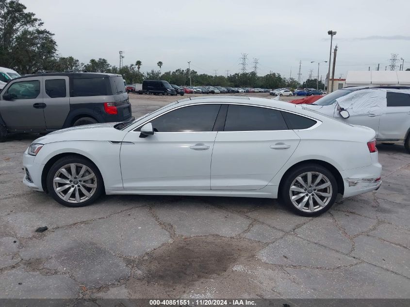 2018 Audi A5 2.0T Premium VIN: WAUBNCF59JA050225 Lot: 40851551