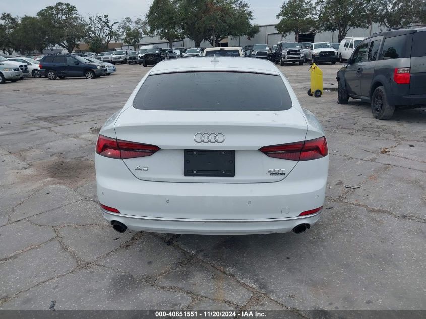 2018 Audi A5 2.0T Premium VIN: WAUBNCF59JA050225 Lot: 40851551