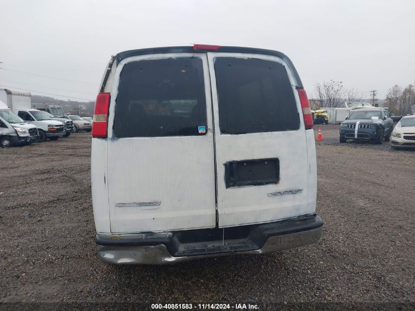 2008 Chevrolet Express Ls VIN: 1GAHG39K981101783 Lot: 40851583