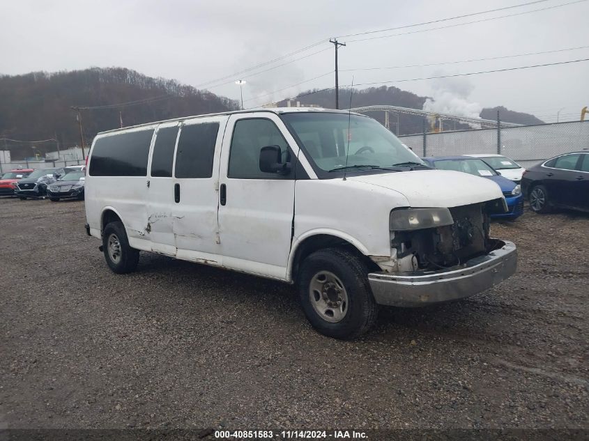 2008 Chevrolet Express Ls VIN: 1GAHG39K981101783 Lot: 40851583