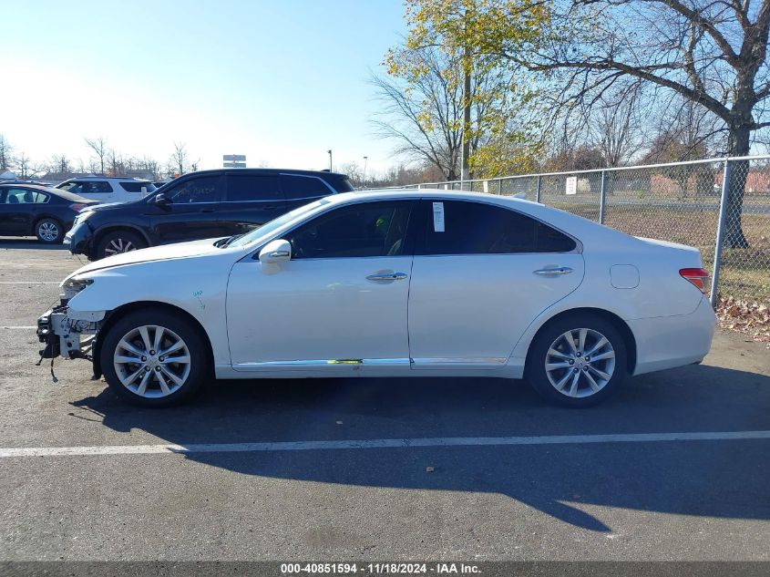 2012 Lexus Es 350 VIN: JTHBK1EG0C2480675 Lot: 40851594