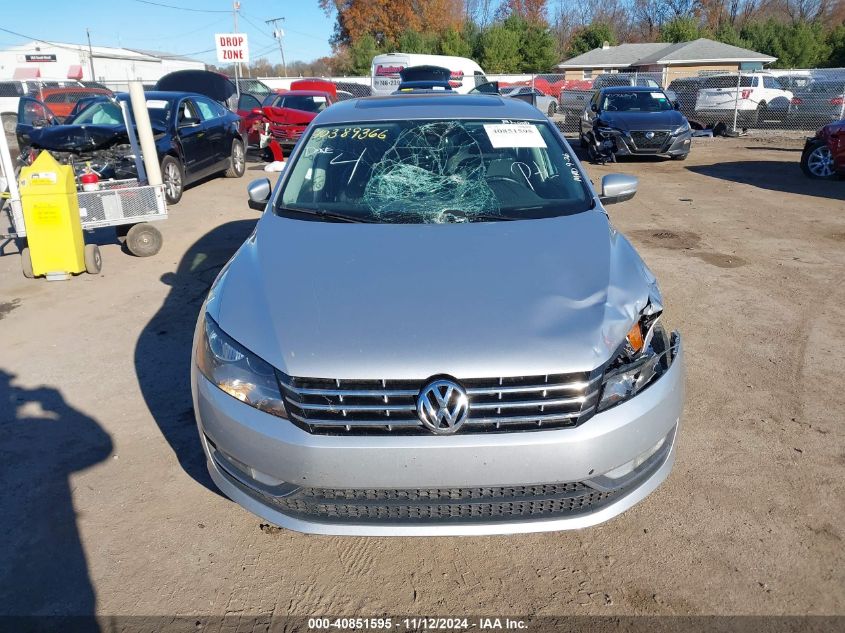 2015 Volkswagen Passat 2.0L Tdi Se VIN: 1VWBV7A32FC085780 Lot: 40851595